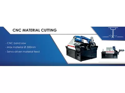 CNC band saws ARG 300, ARG 220, ARG 130